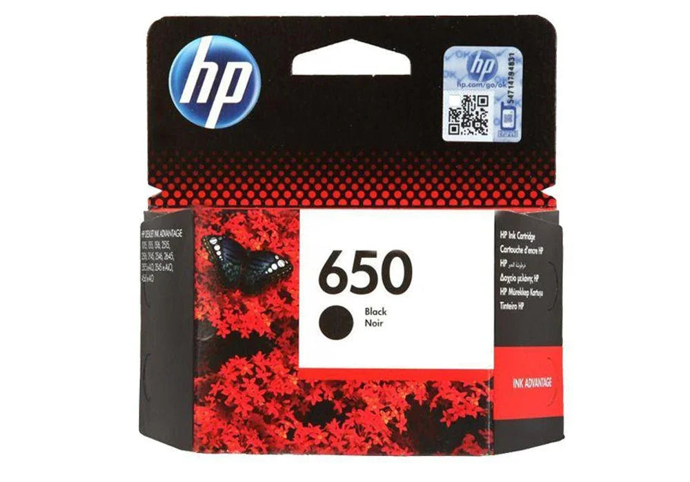 HP 650 Ink Cartridge Black & Tri-Color Combo Pack - eBuy UAE